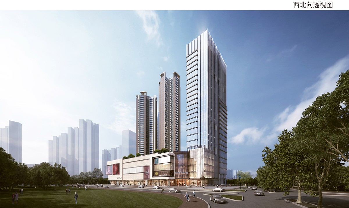 坪山佳華領(lǐng)悅廣場(chǎng)效果圖-5