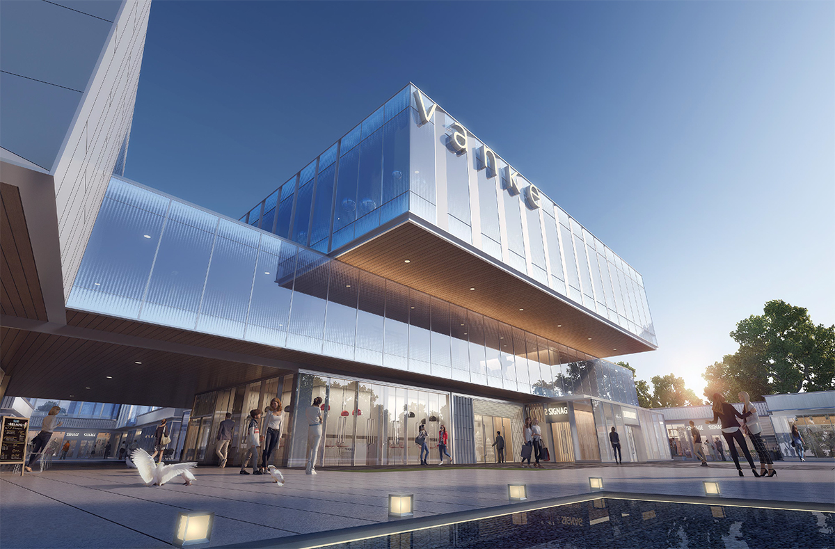 福州萬(wàn)科瀾悅花園展示區(qū)