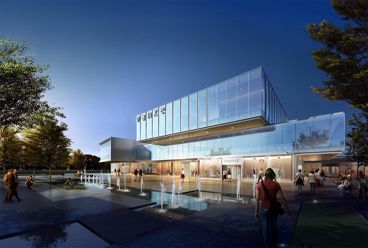 福州萬科瀾悅花園展示區(qū)-效果圖-2