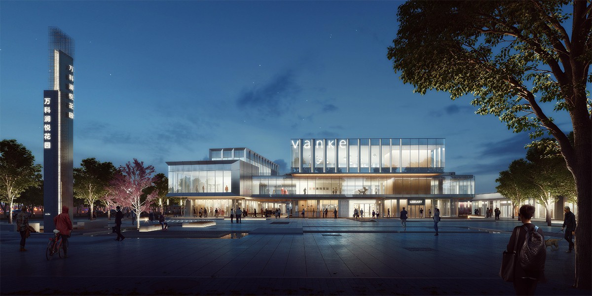 福州萬科瀾悅花園展示區(qū)-效果圖-6